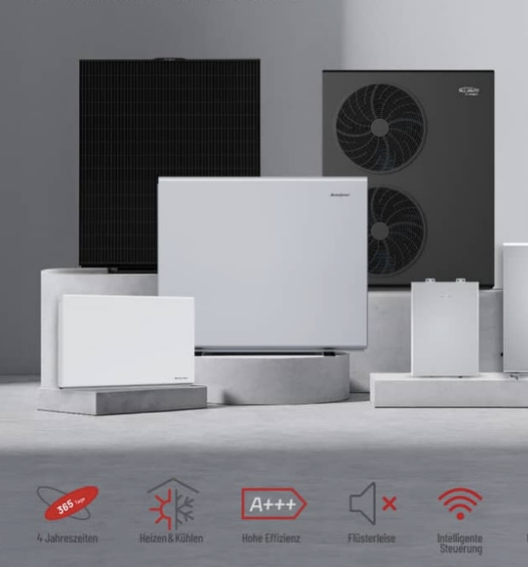 Luft-Wasser-Waermepumpen